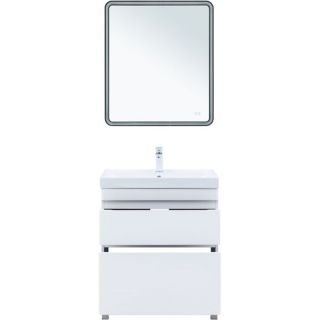 Тумба под раковину Aquanet Слим 346043 70 см белый сатин